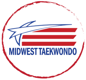 Midwest taekwondo logo.